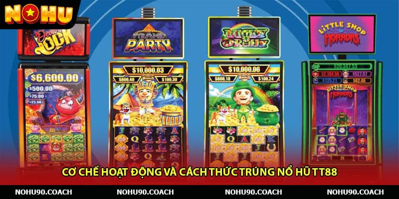 Cơ Chế Hoạt Động Và Cách Thức Trúng Nổ Hũ TT88